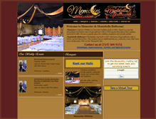 Tablet Screenshot of memoriesdancing.com
